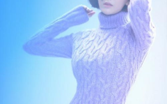 光影毛衣写真,毛衣写真下的温暖时光